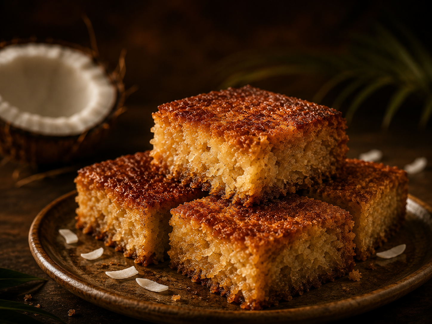 Caribbean coconut dish
